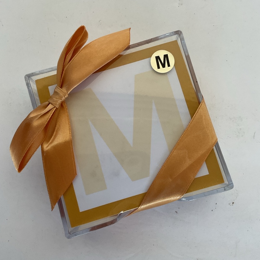 Monogram M Memo Cube NWT